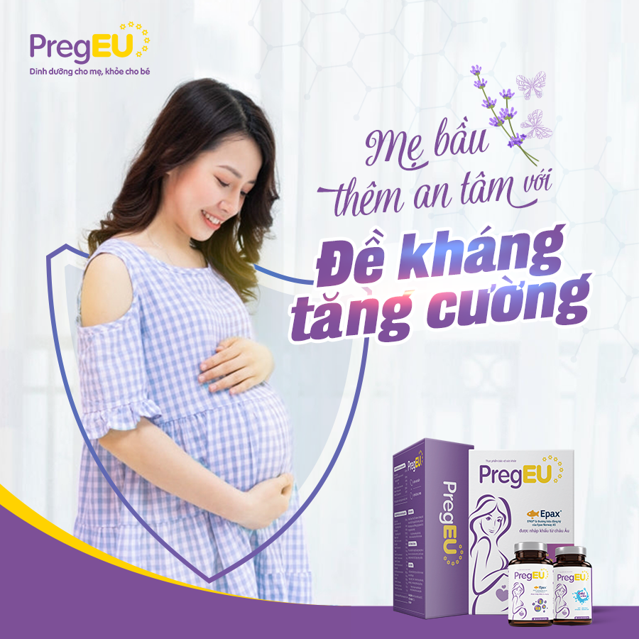 Viên uống PregEU bổ sung đầy đủ các vi chất cần thiết để mẹ bầu có một thai kỳ nhẹ nhàng hơn, ít mệt mỏi hơn