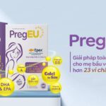 Vitamin tổng hợp cho bà bầu của Việt Nam PregEU – vi chất cho mẹ và bé
