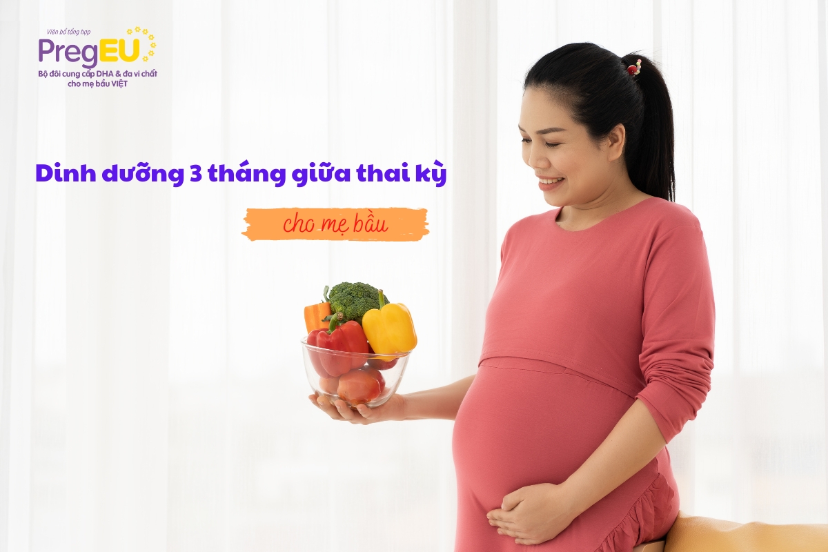 Cẩm nang dinh dưỡng 3 tháng cuối thai kỳ: Bí quyết cho sức khỏe mẹ bé