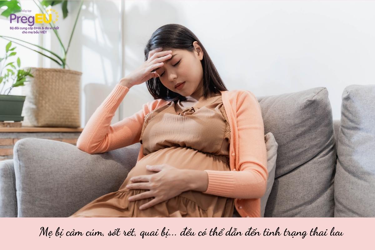 Nguyên nhân thai chết lưu bắt nguồn từ mẹ bầu